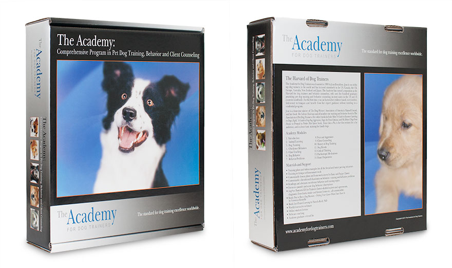 Academy for Dog Trainers Packaging