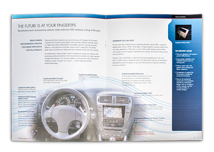 Cypress Automotive Solutions Brochure Spread 2