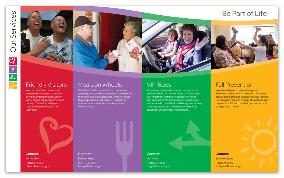 LIFE ElderCare Program Brochure Inside Spread