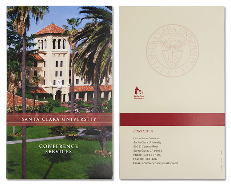 SCU Conference Guide front and back.
