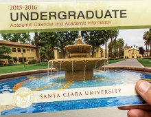 SCU 2015-16 Undergraduate Academic Calendar Thumbnail