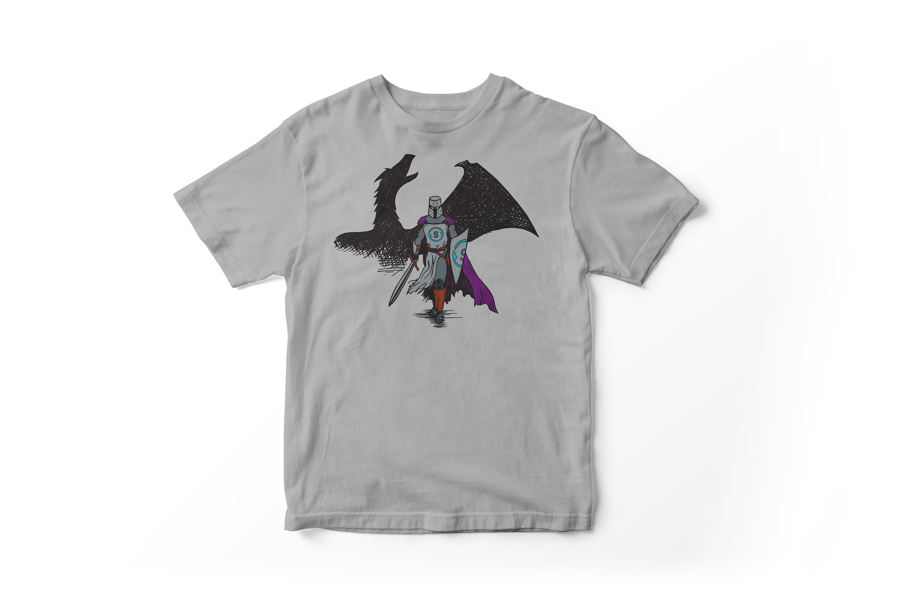 Spirent Knight and Dragon T-Shirt