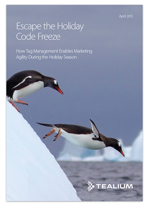 Tealium Escape the Holiday Code Freeze Guidebook